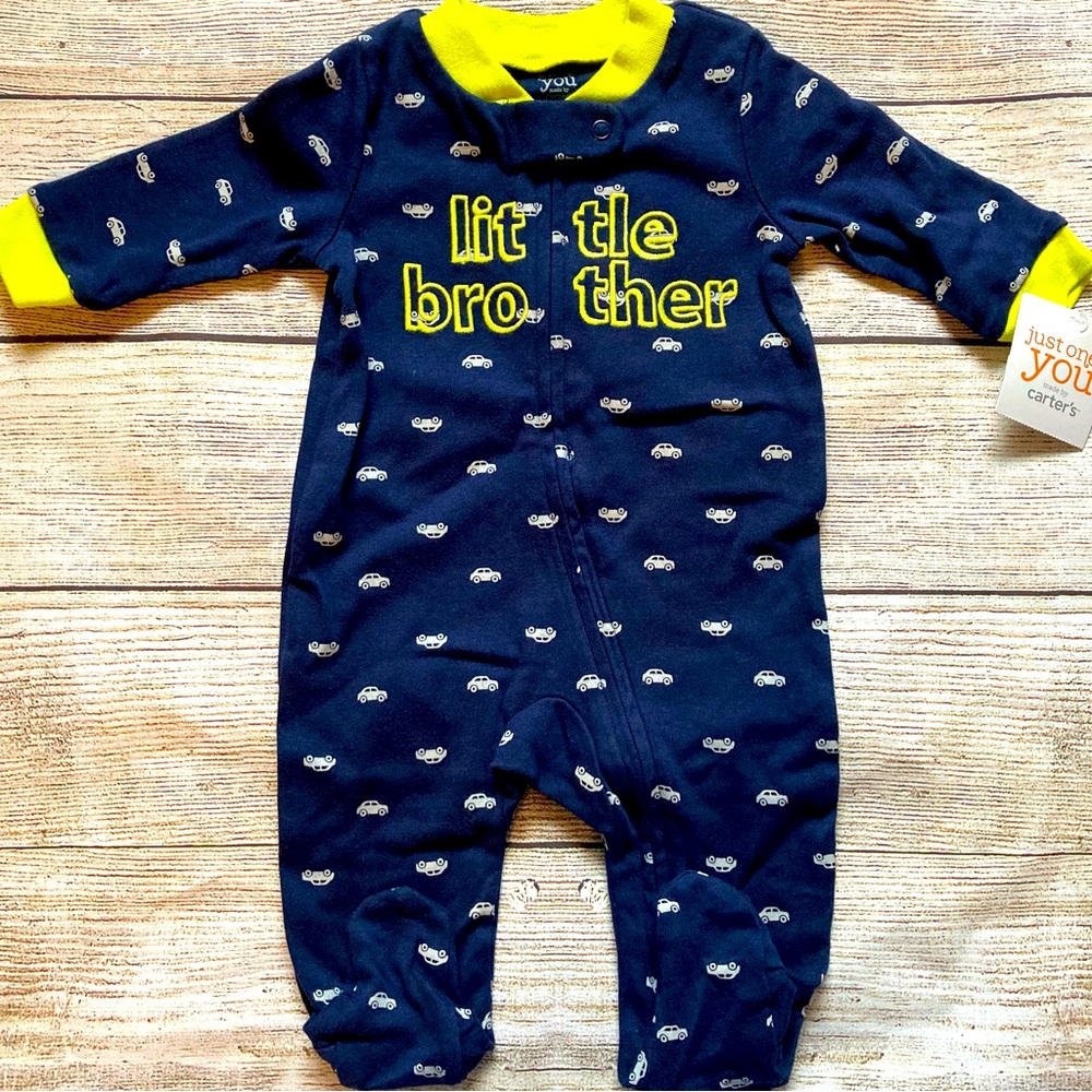 Carter’s Little Brother Coveralls NWT Boys 3 Months